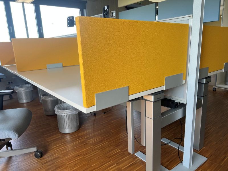 Cloisons de table acoustiques multipanels Palmberg SHOWROOM / MOBILIER FUMEUR (4 disponibles)