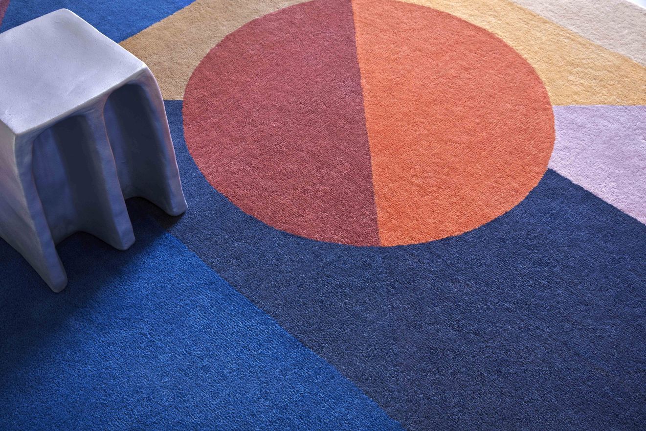 Zoe Kubb Tapis 208 x 240cm Gan