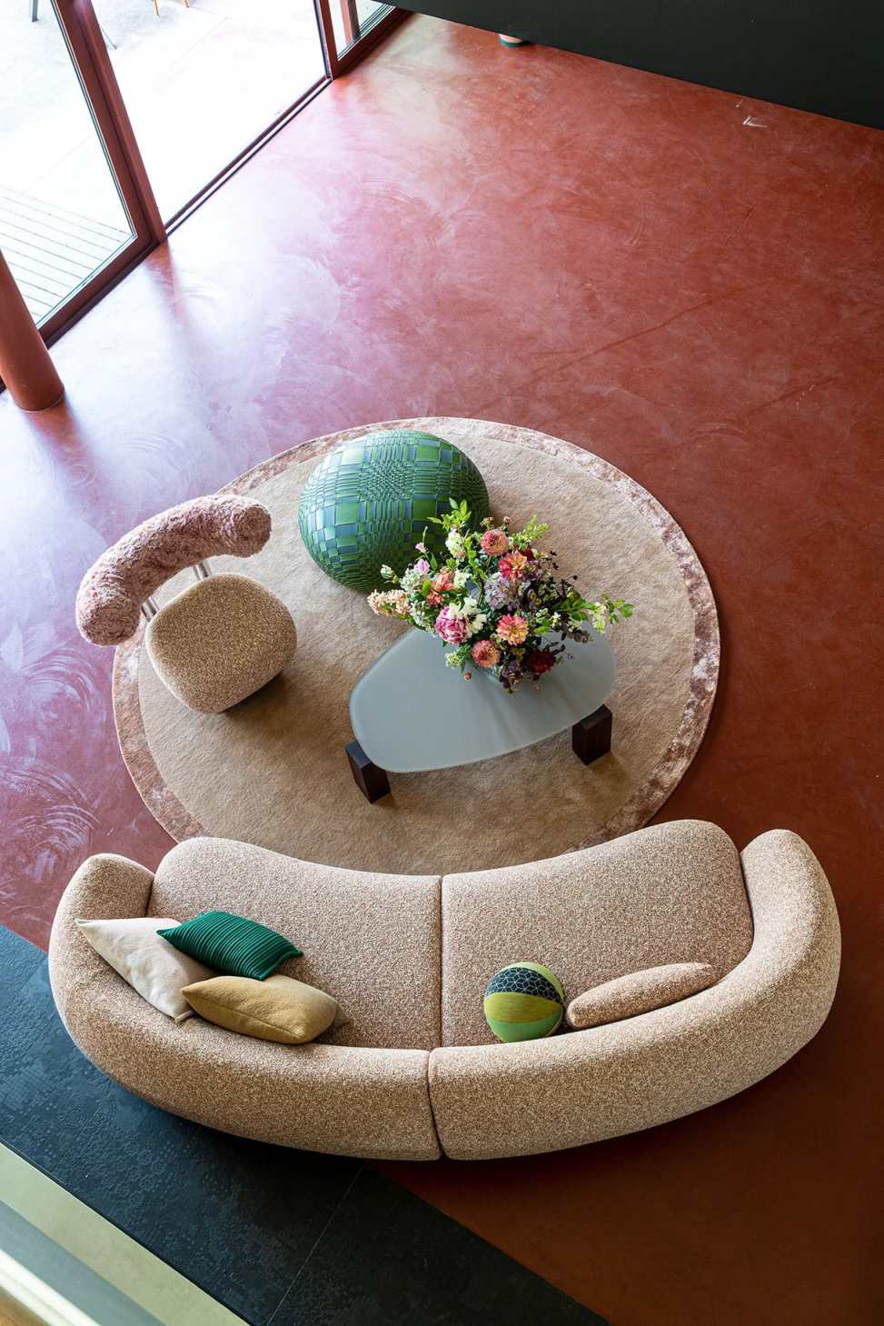 Pacific Canapé 3 places Moroso