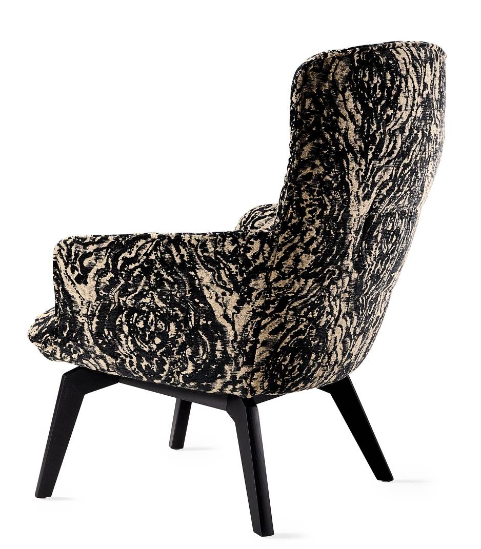 Marla Easy Chair Fauteuil haut Freifrau Manufacture 