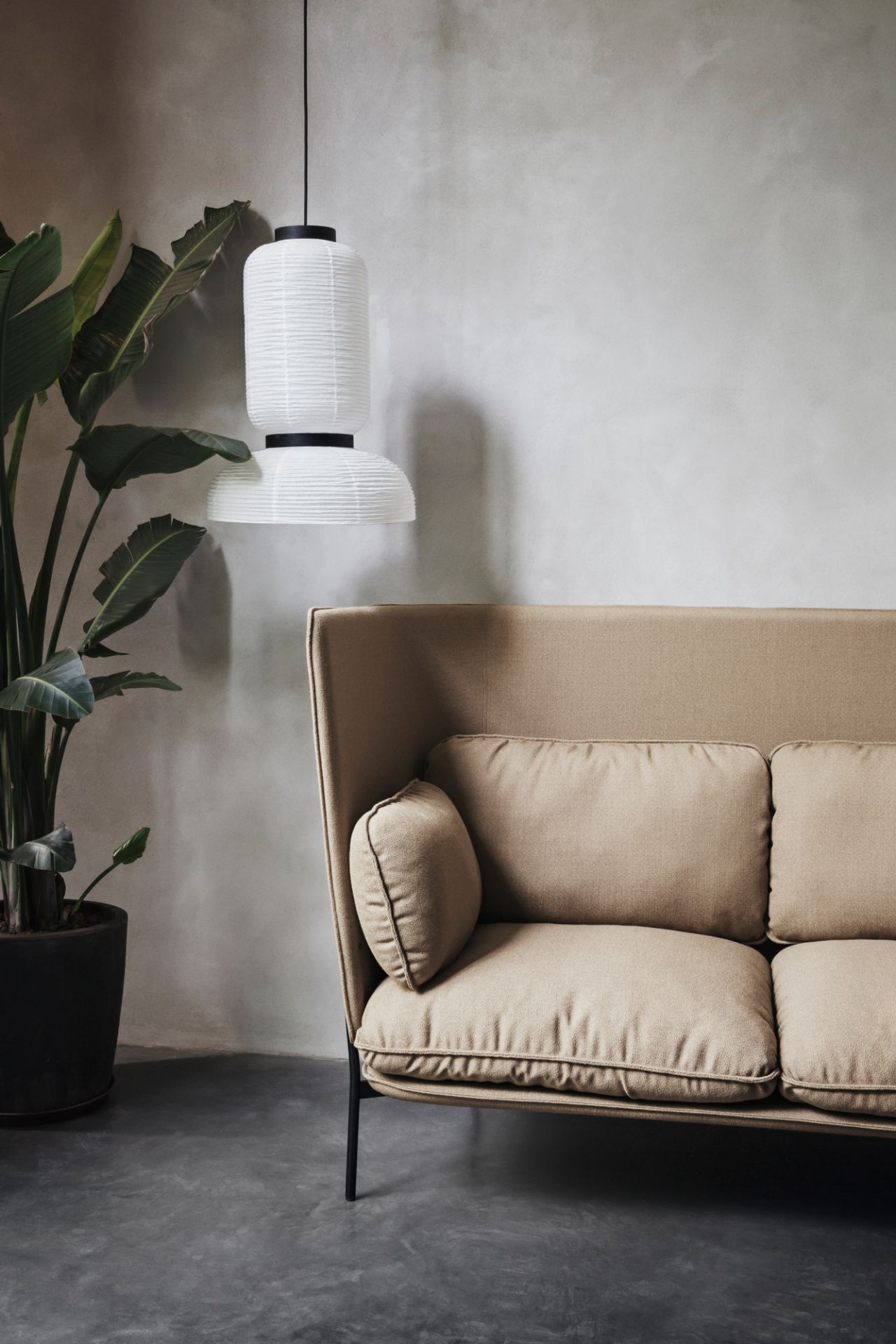 Cloud 3-Places Sofa Highback LN7 AndTradition