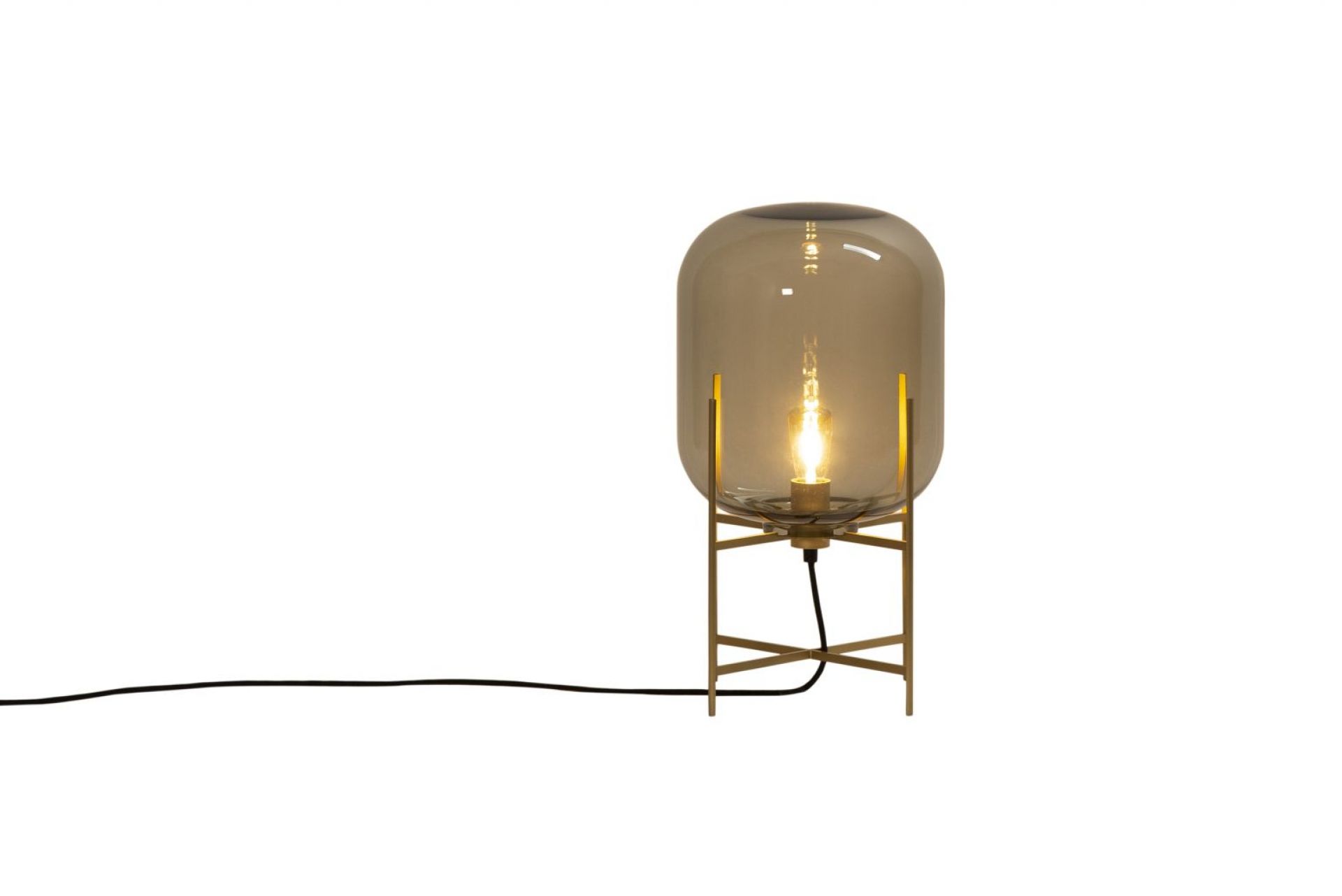 Oda Small lampe de table gris fumé  Pulpo
