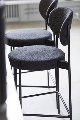 Series 430 Bar Stool Tabouret de bar 75 cm NOIR / REMIX 123 Verpan OFFRE SPECIALE