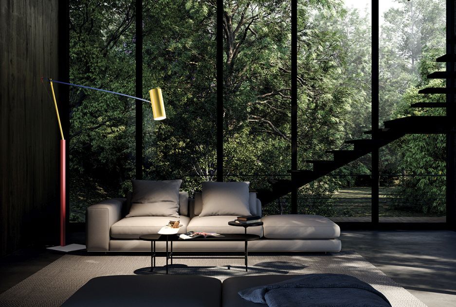 Ettorino BIG Lampadaire Catellani & Smith