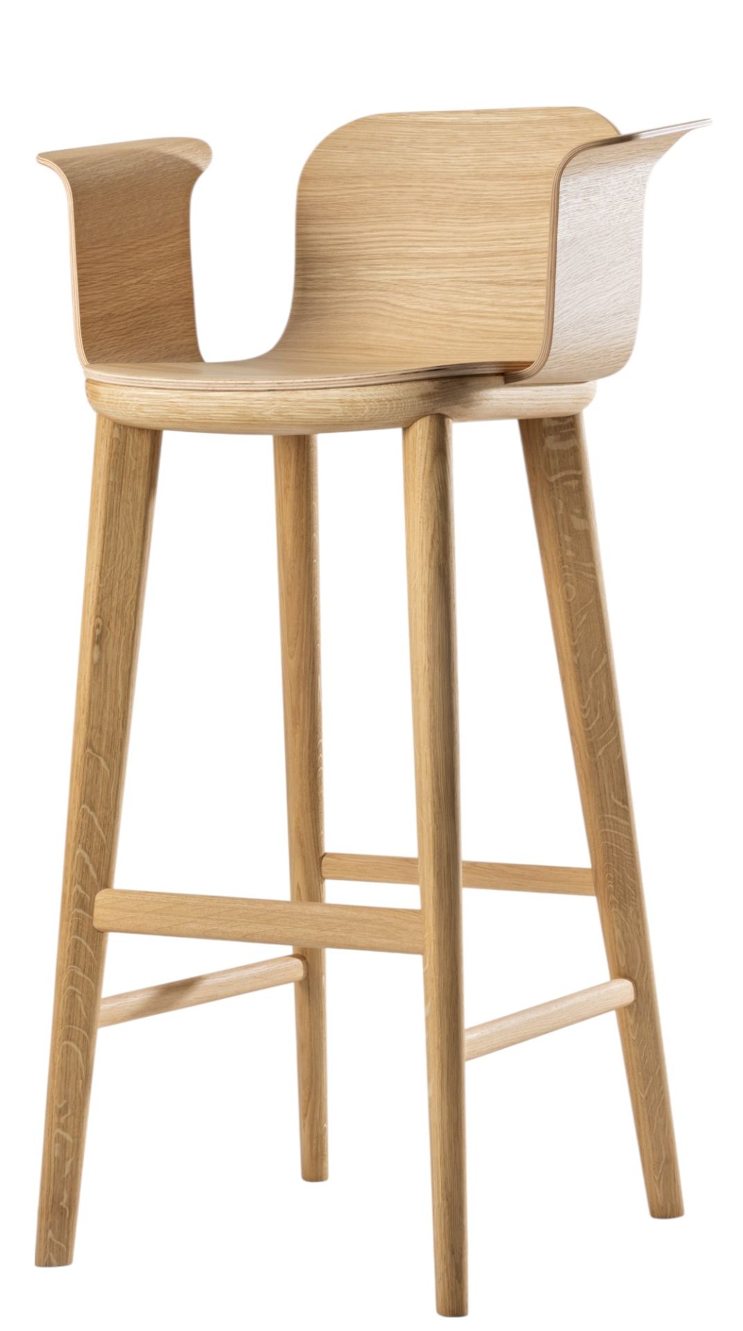 Aeon Comfort Barstool Tabouret de bar avec accoudoirs Zeitraum