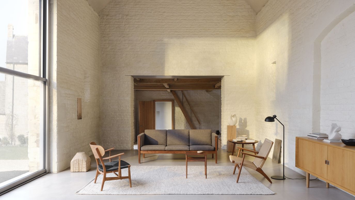 CH004 Nesting Tables tables d'appoint set de 3 Carl Hansen & Søn 