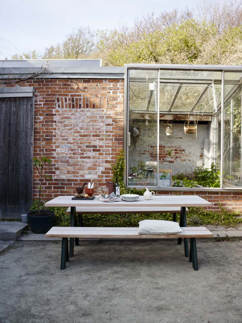 Overlap Bench Banc d'extérieur Skagerak by Fritz Hansen