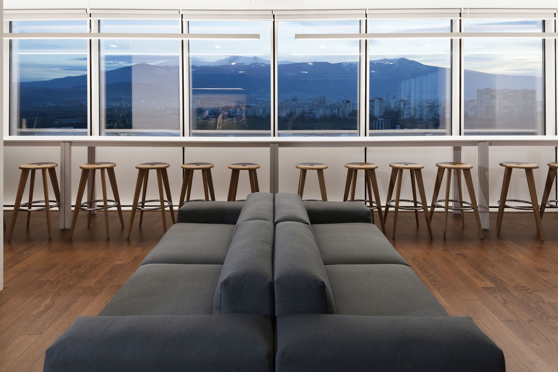 Tabouret Haut Tabouret de bar Vitra Natural Chêne