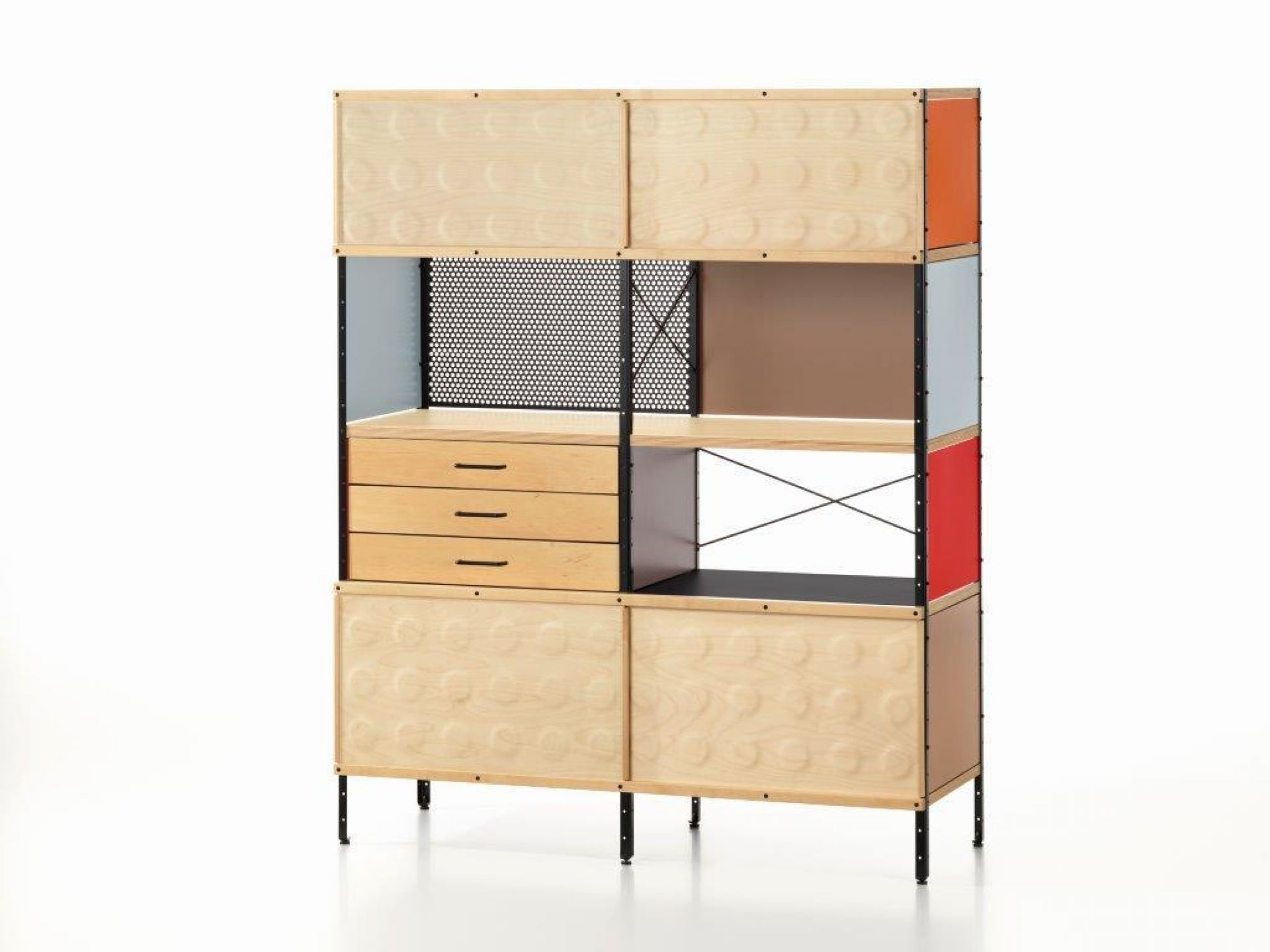 Eames Storage Unit ESU Bookcase Étagère à livres Nouveau Vitra