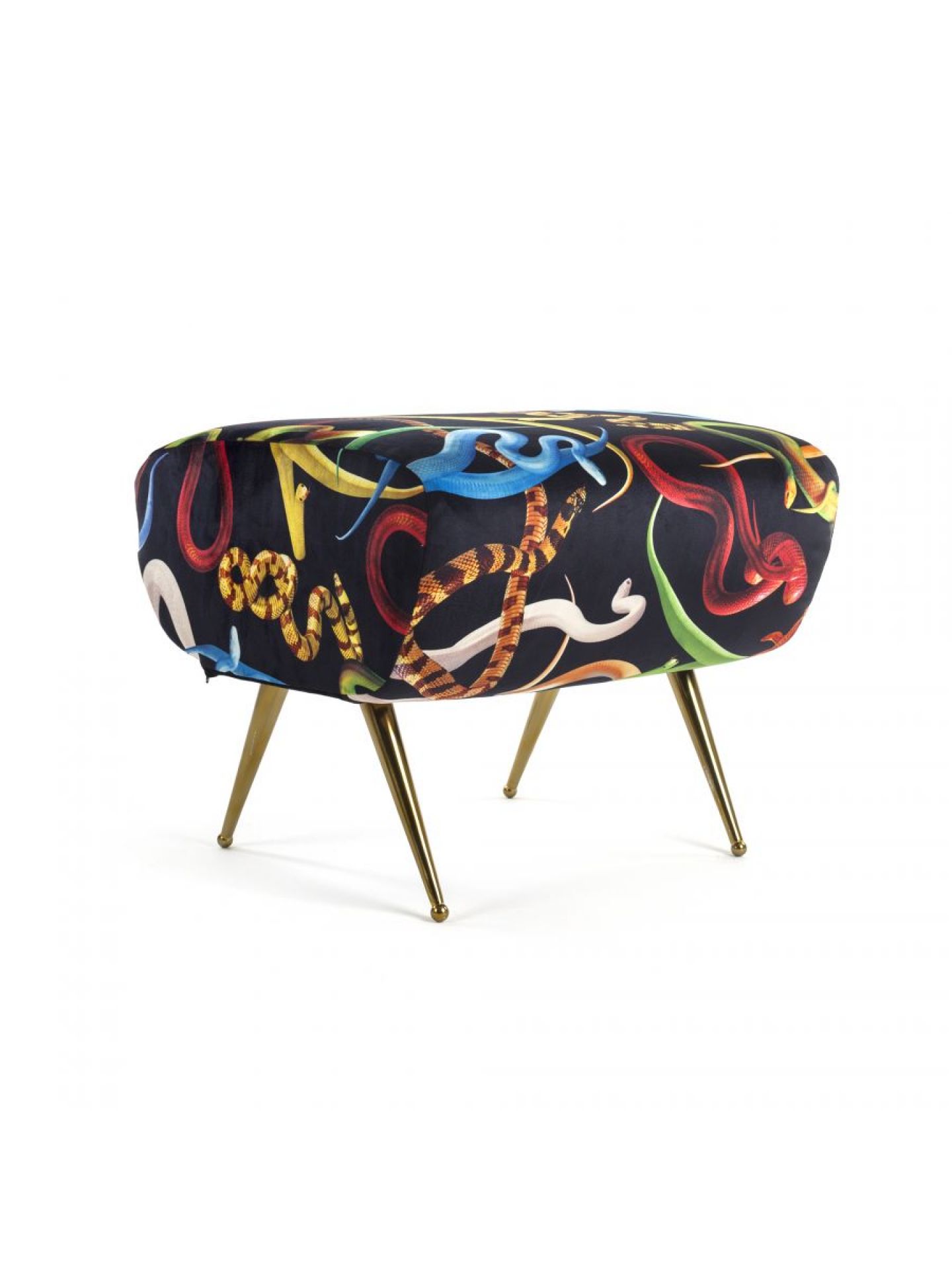 Toiletpaper Tabouret Pouf Snakes Seletti