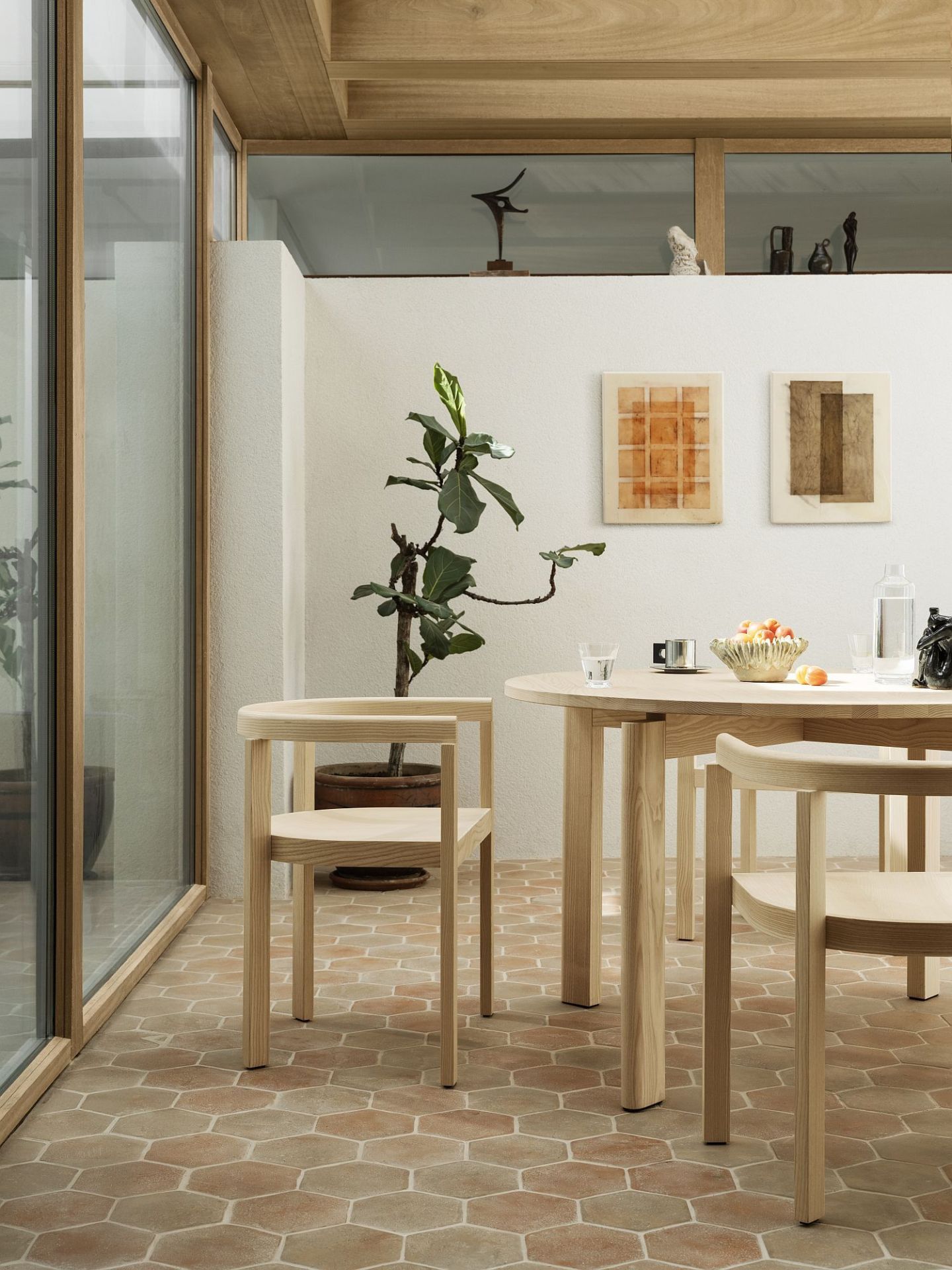 After Coussin de siège pour Dining chair Chaise Fritz Hansen