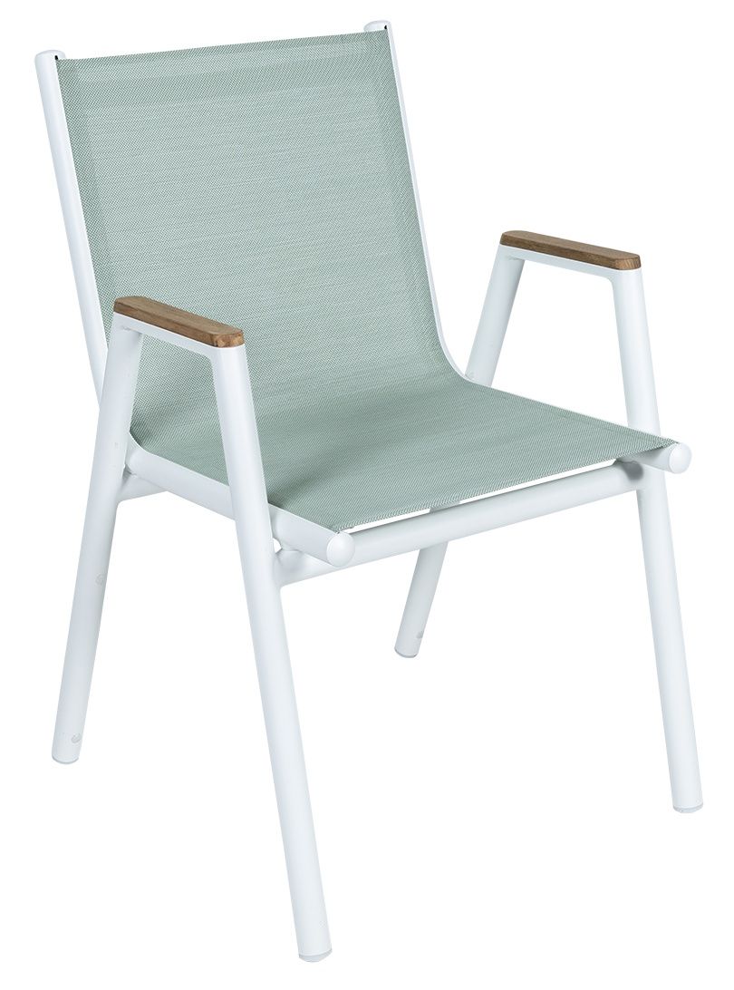 Pilotis fauteuil avec accoudoirs Batyline Extérieur Fermob