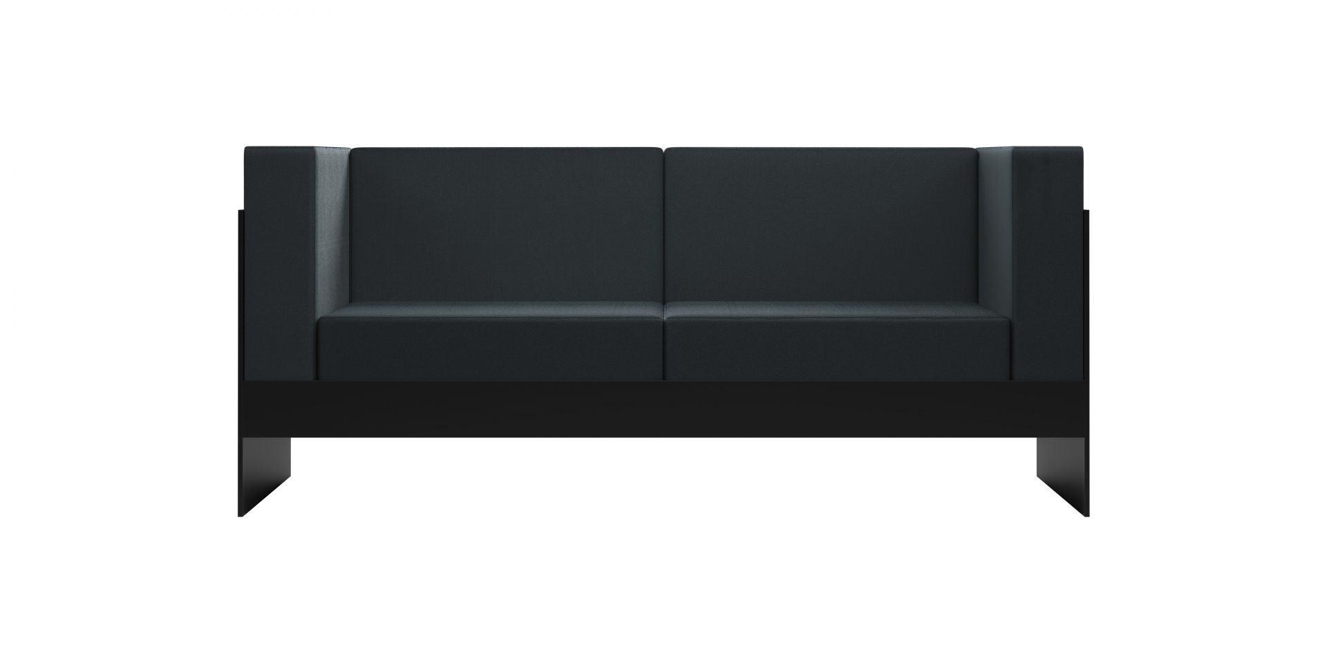 Standard Sofa 170x81x74 cm noir New Tendency