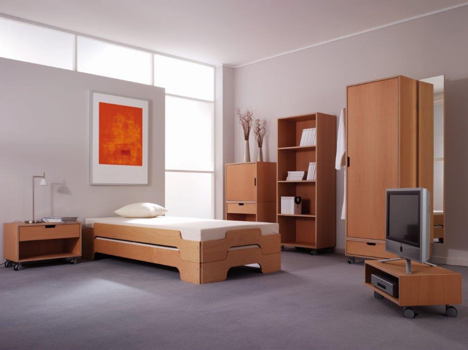 Empilez couché table de chevet Müller Möbelwerkstätten