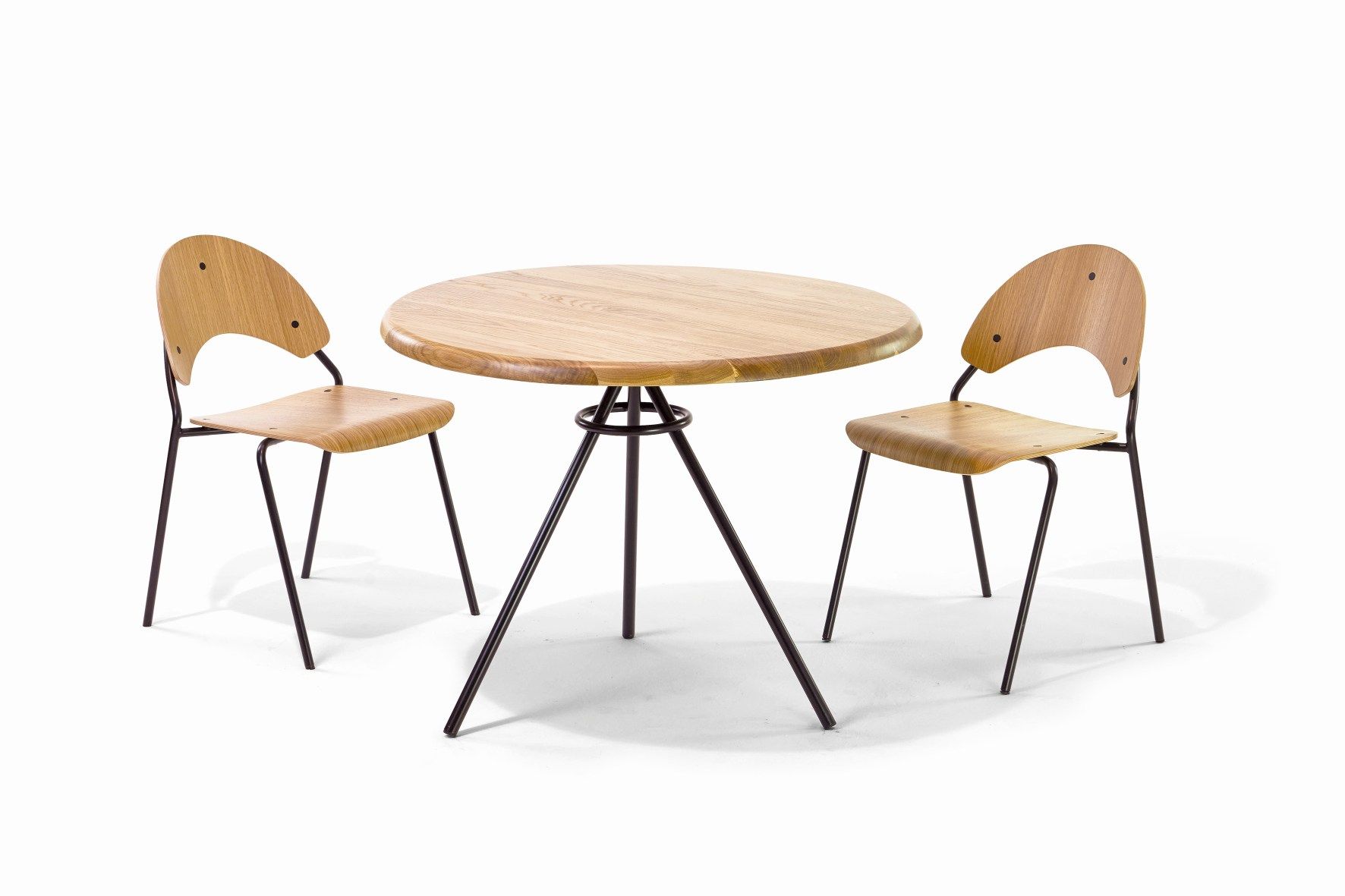 Tom Table de réunion en chêne massif Richard Lampert