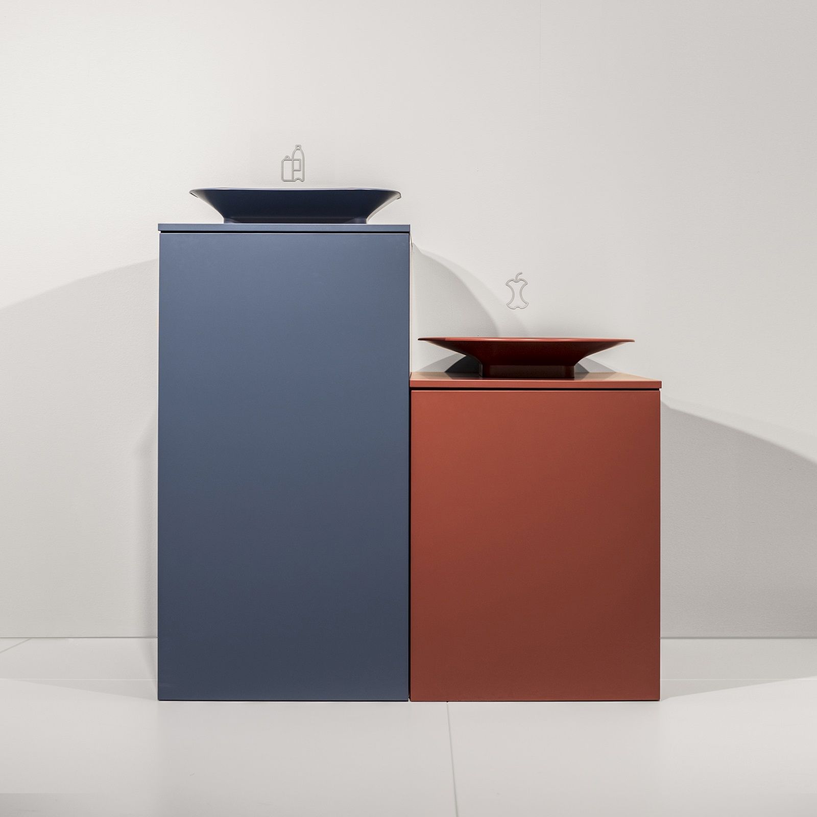 Exhibit Bin Poubelle / Tri sélectif Mizetto QUICK SHIP