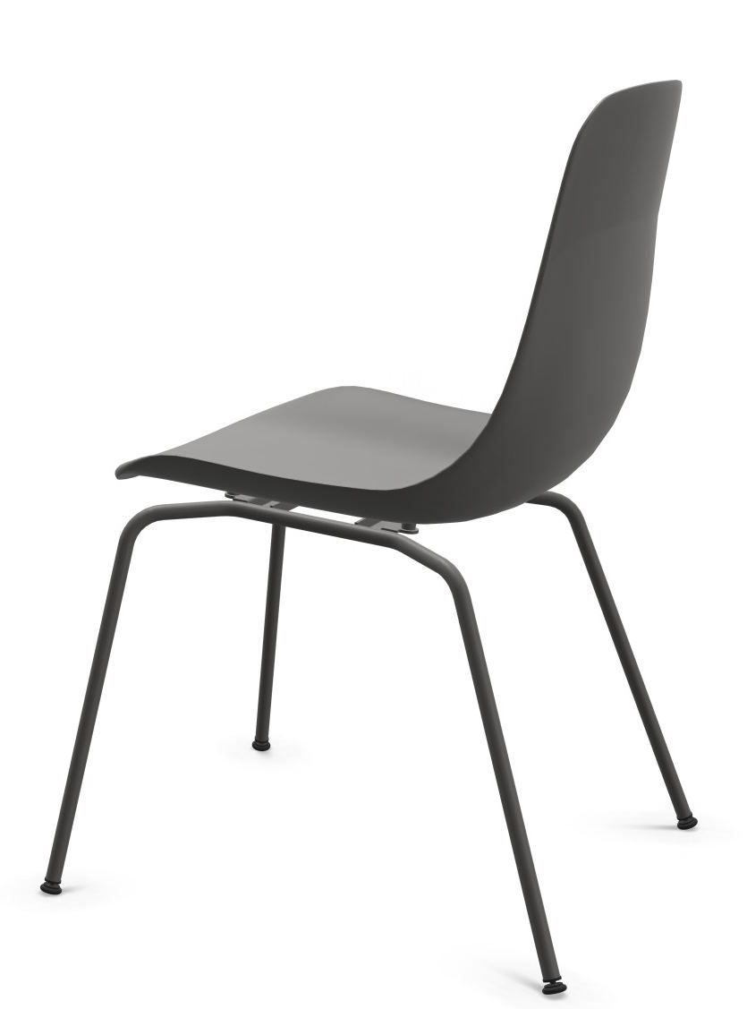 Chaise Elephantino à quatre pieds LONDON GREY / LONDON GREY LACQUED KRISTALIA OFFRE SPECIALE