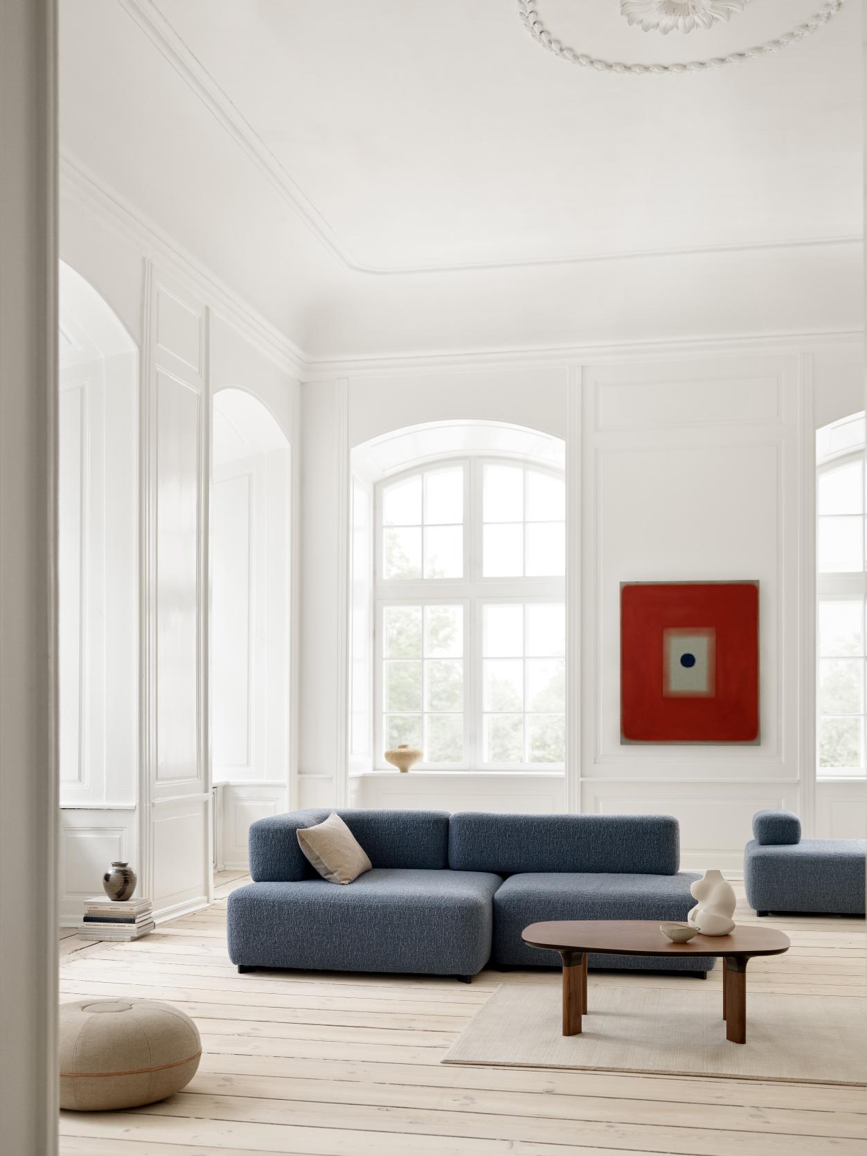 Pouf Large Tabouret Fritz Hansen