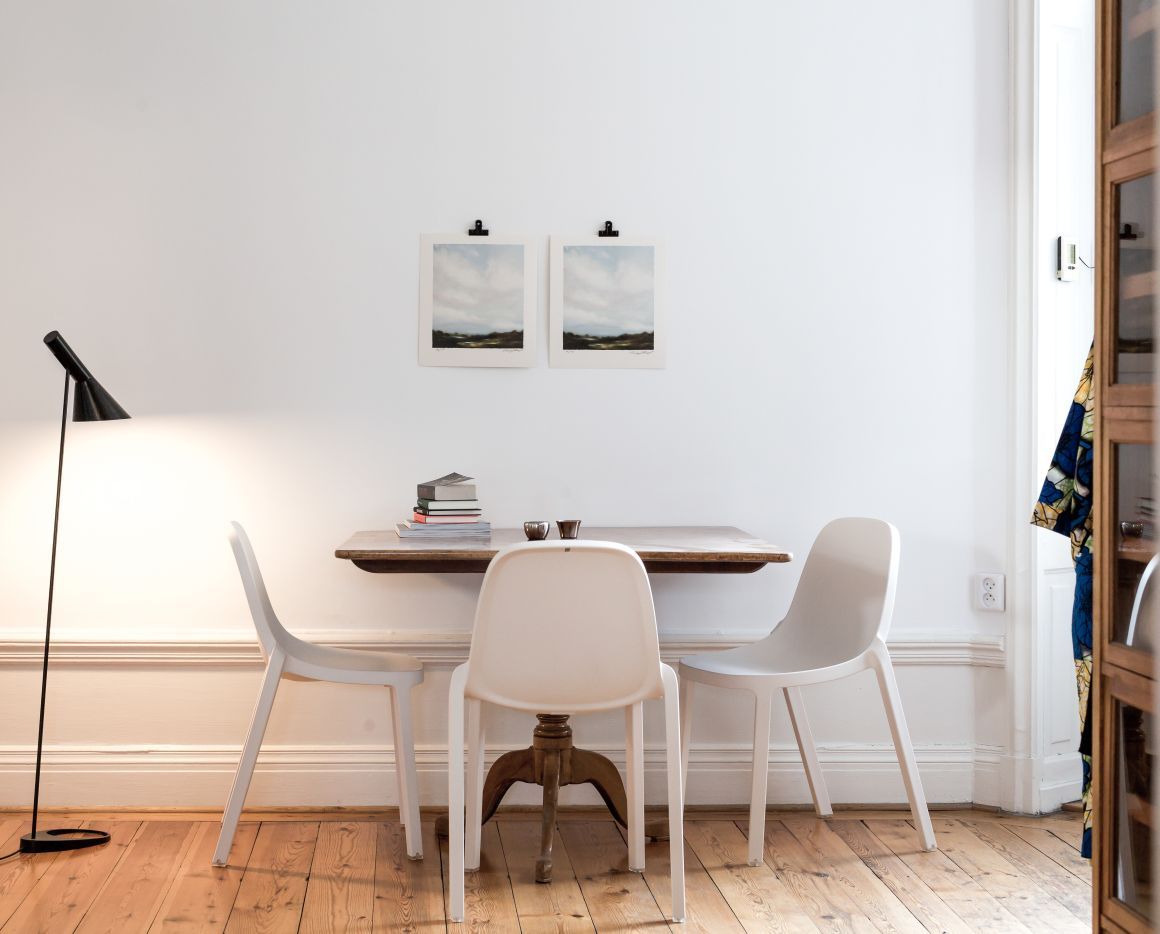 Broom Stacking Chair chaise empilable Vert sauge Emeco