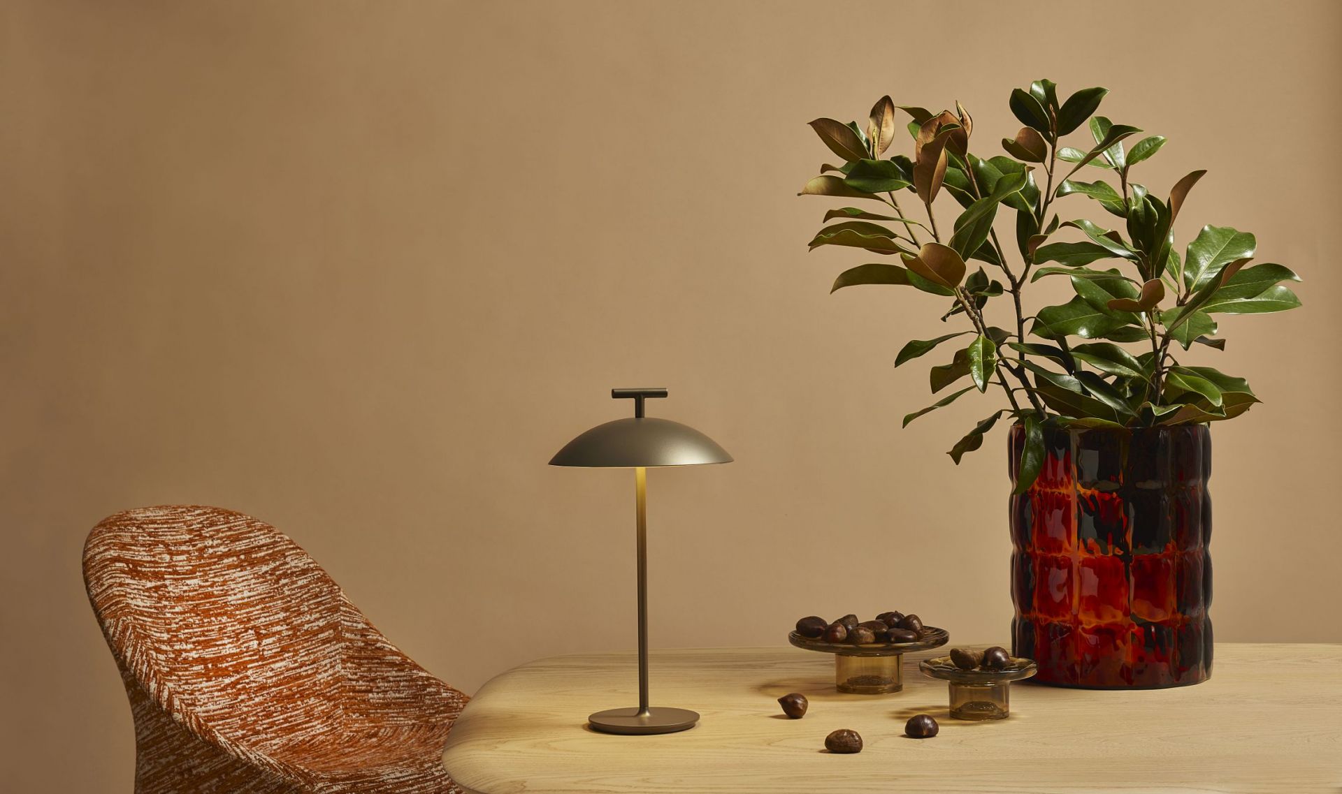 Mini Geen-A Lampe de table noir Kartell