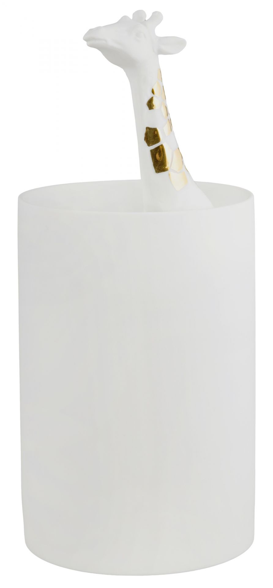 Living Vase Conte En Porcelaine girafe Räder