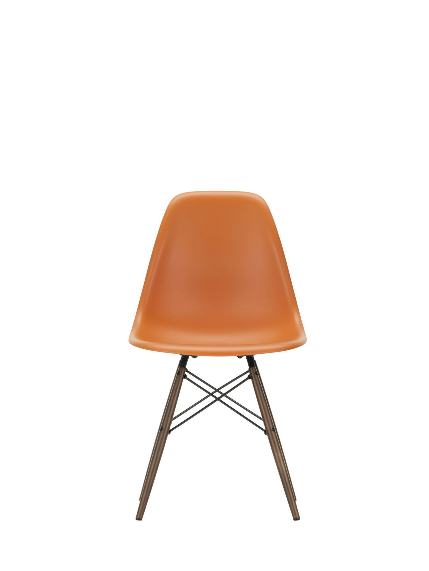 Eames Plastic Side Chair DSW Chaise Vitra Frêne Couleur miel - Rose tendre