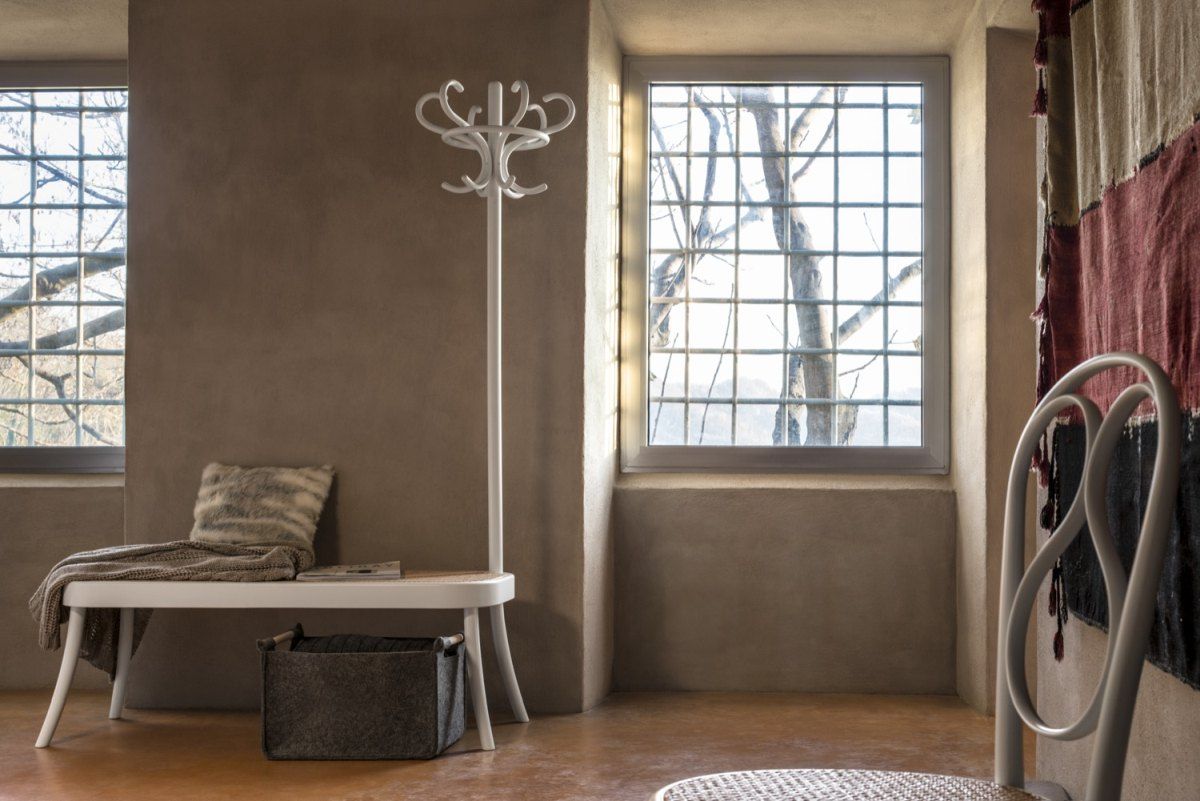 Coat Rack Bench Porte-manteau avec banc Design viennois GTV