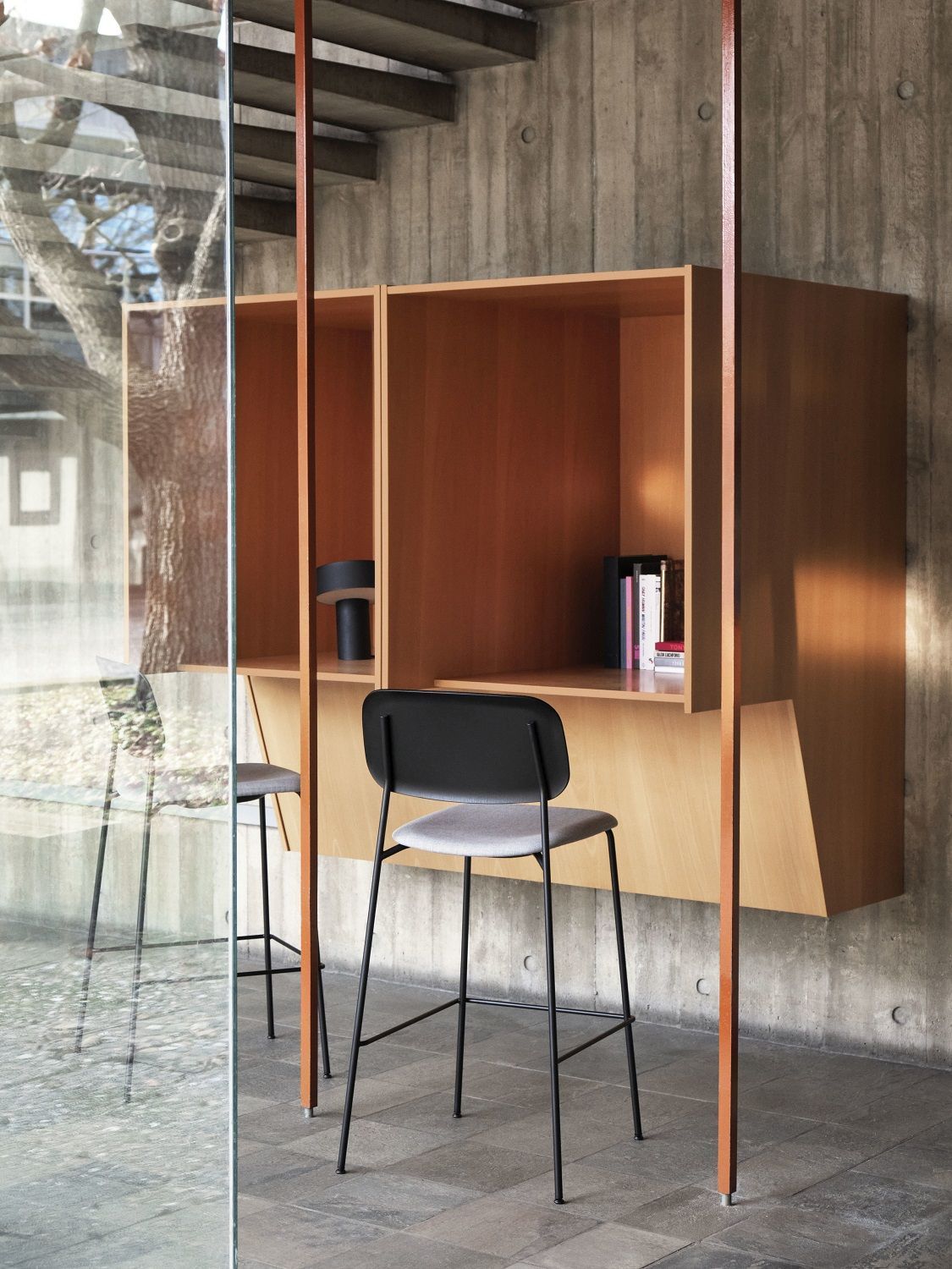 Soft Edge 90 Bar Stool Low / High Tabouret de bar Hay