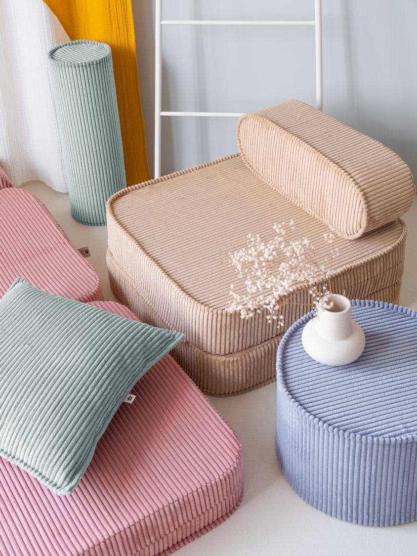 Fauteuil pliant pour enfants Wigiwama Pink Mousse