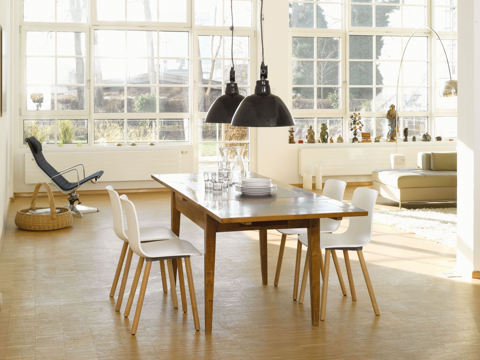 Hal RE Wood Chair Chaise Vitra