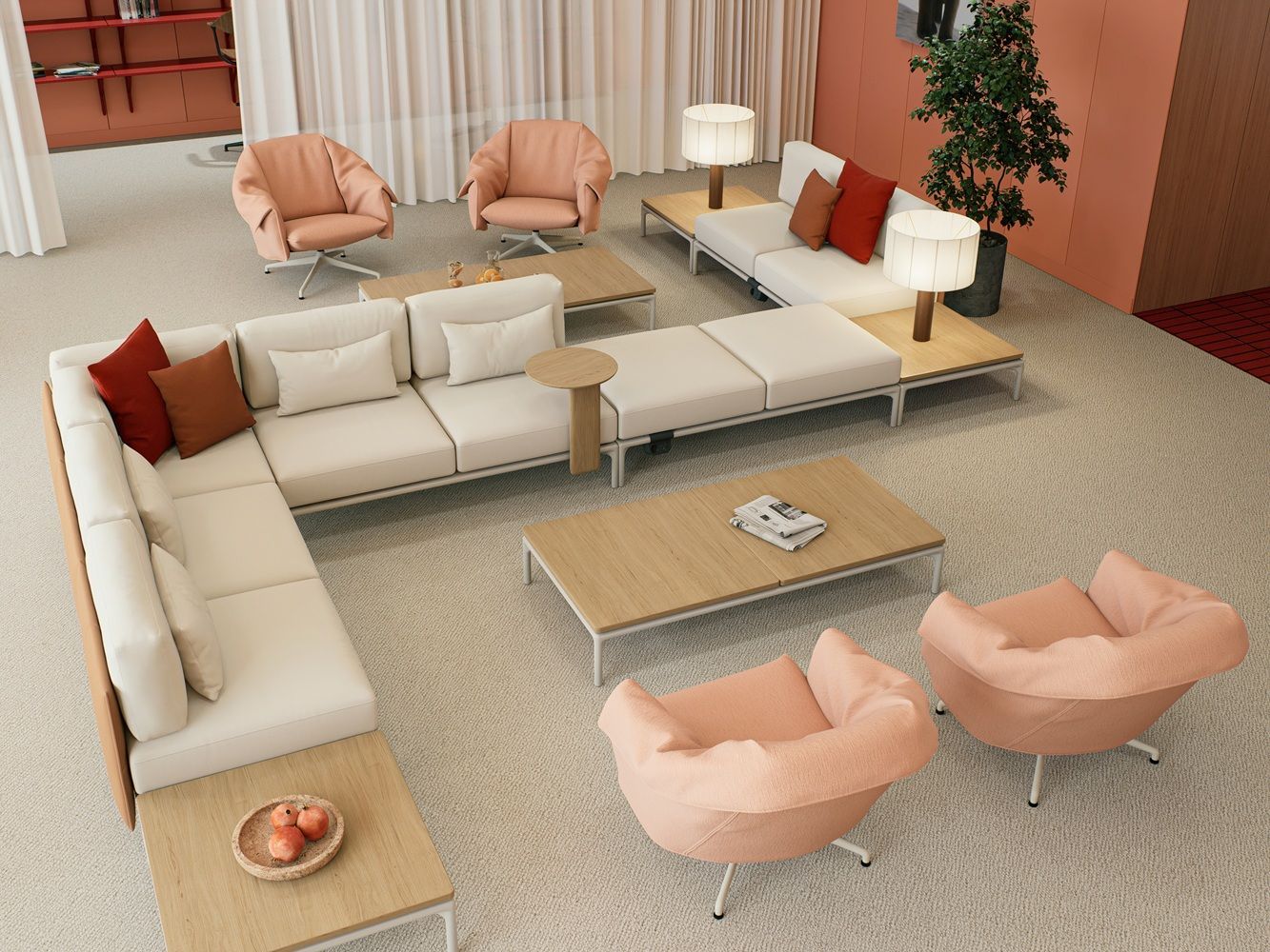 Bascule Fauteuil Lowback Vitra