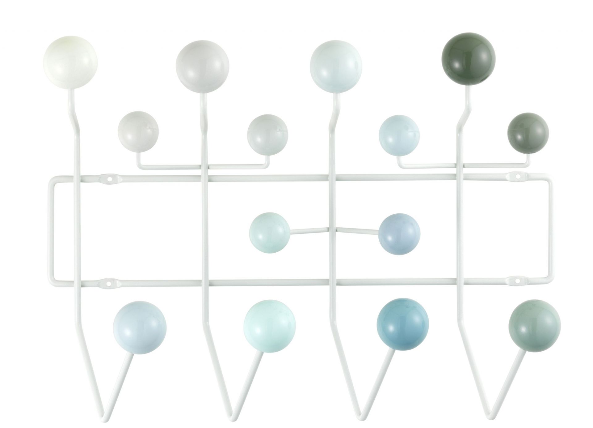 Eames Hang it all vestiaire vert Vitra