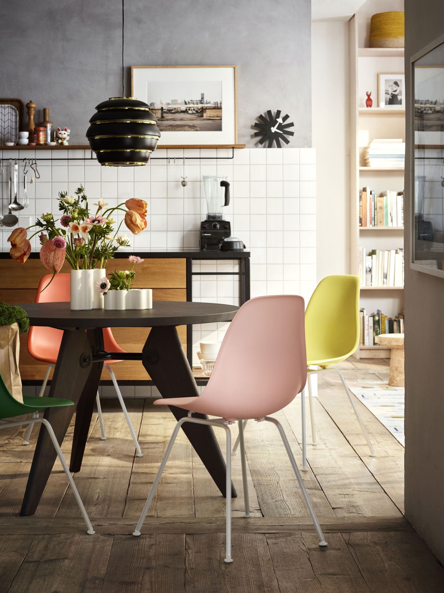 Eames Fiberglass Chair DSX chaise Vitra