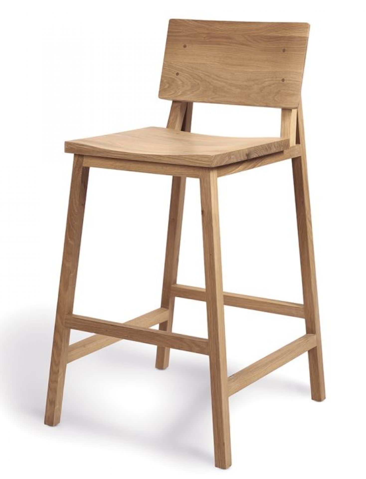 N3 Chaise haute de cuisine en chêne Ethnicraft