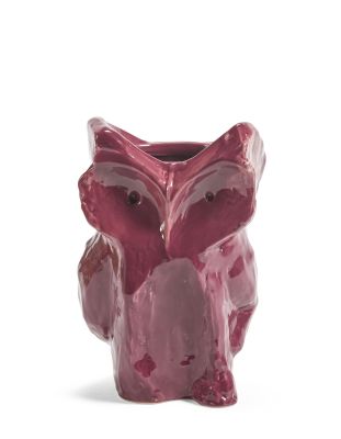 Vase hibou S Serax Aubgergine
