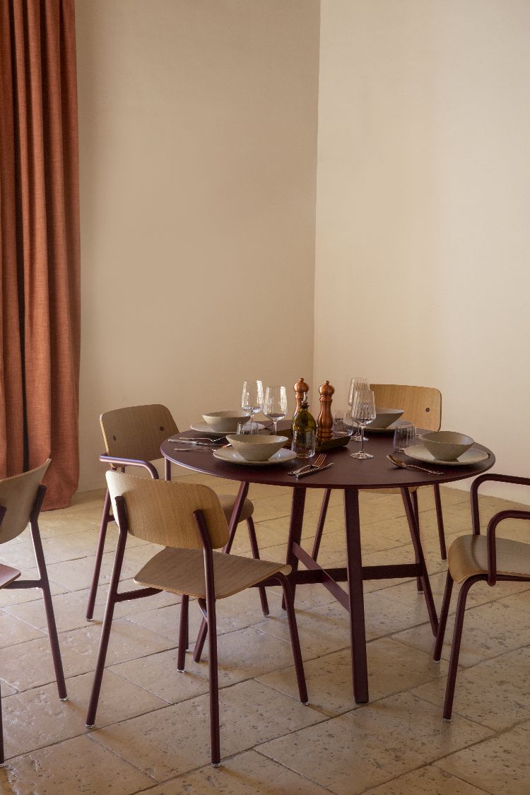 Studie Chair Chaise en chêne d'intérieur Fermob