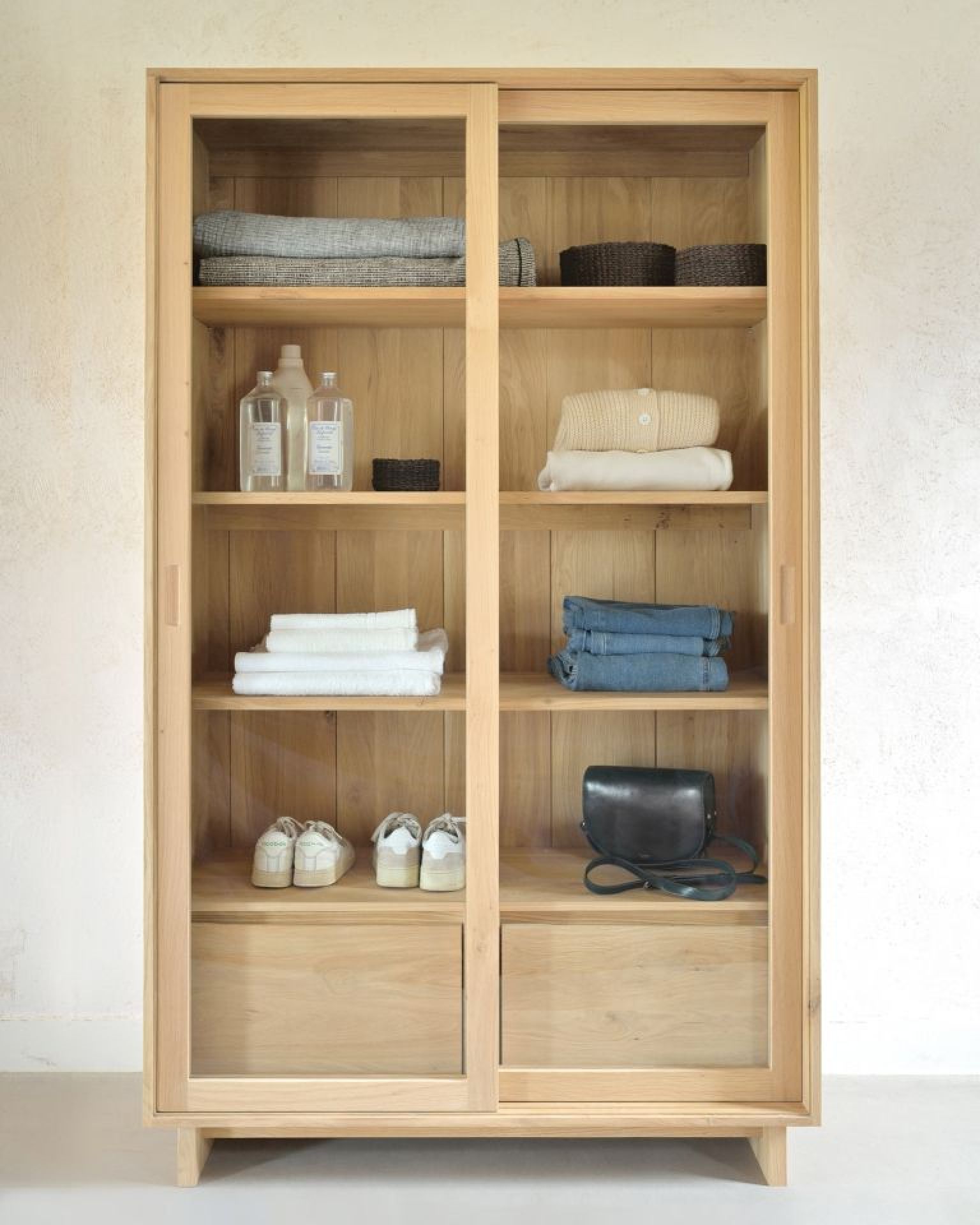Wave Armoire de rangement Oak Ethnicraft