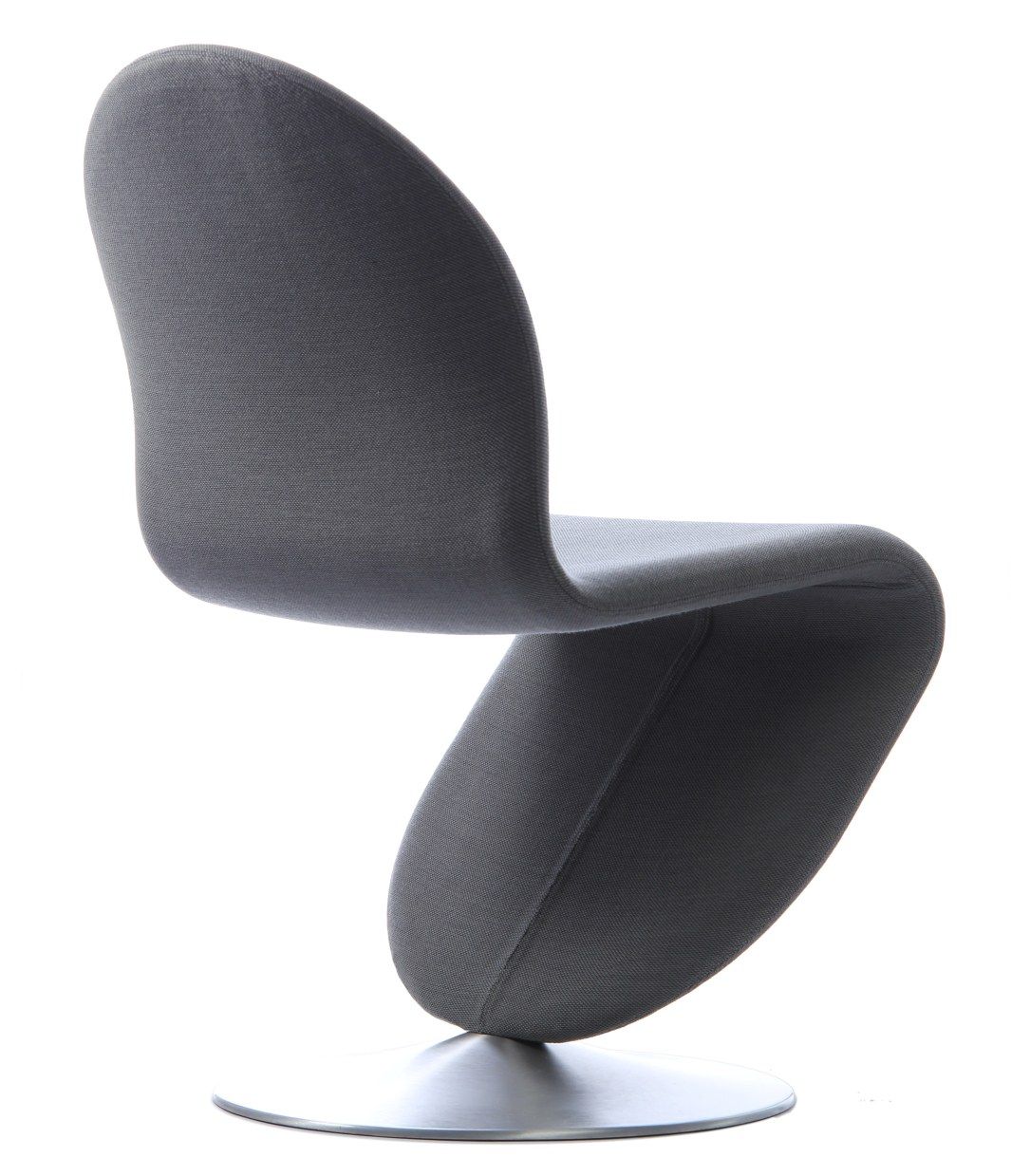System 1-2-3 Dining Chair Standard Chaise à pied rond Verpan  