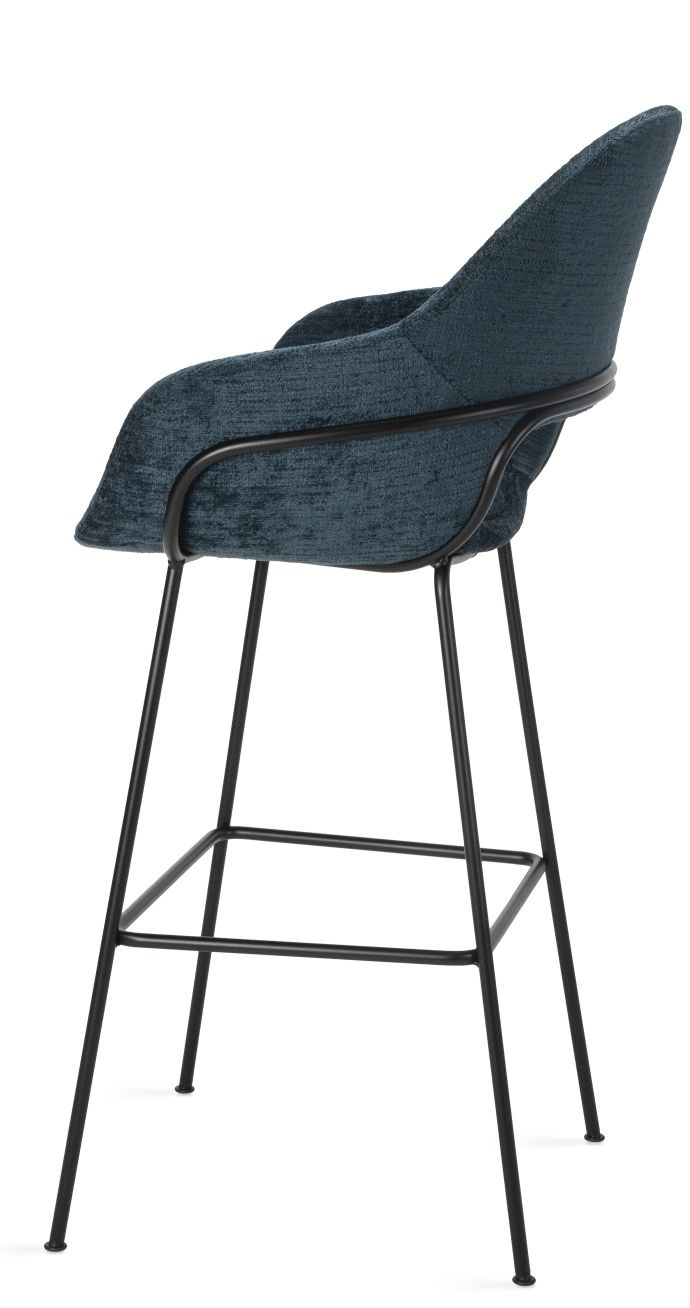 Theia Barstool Armchair High Tabouret de bar Freifrau Manufacture