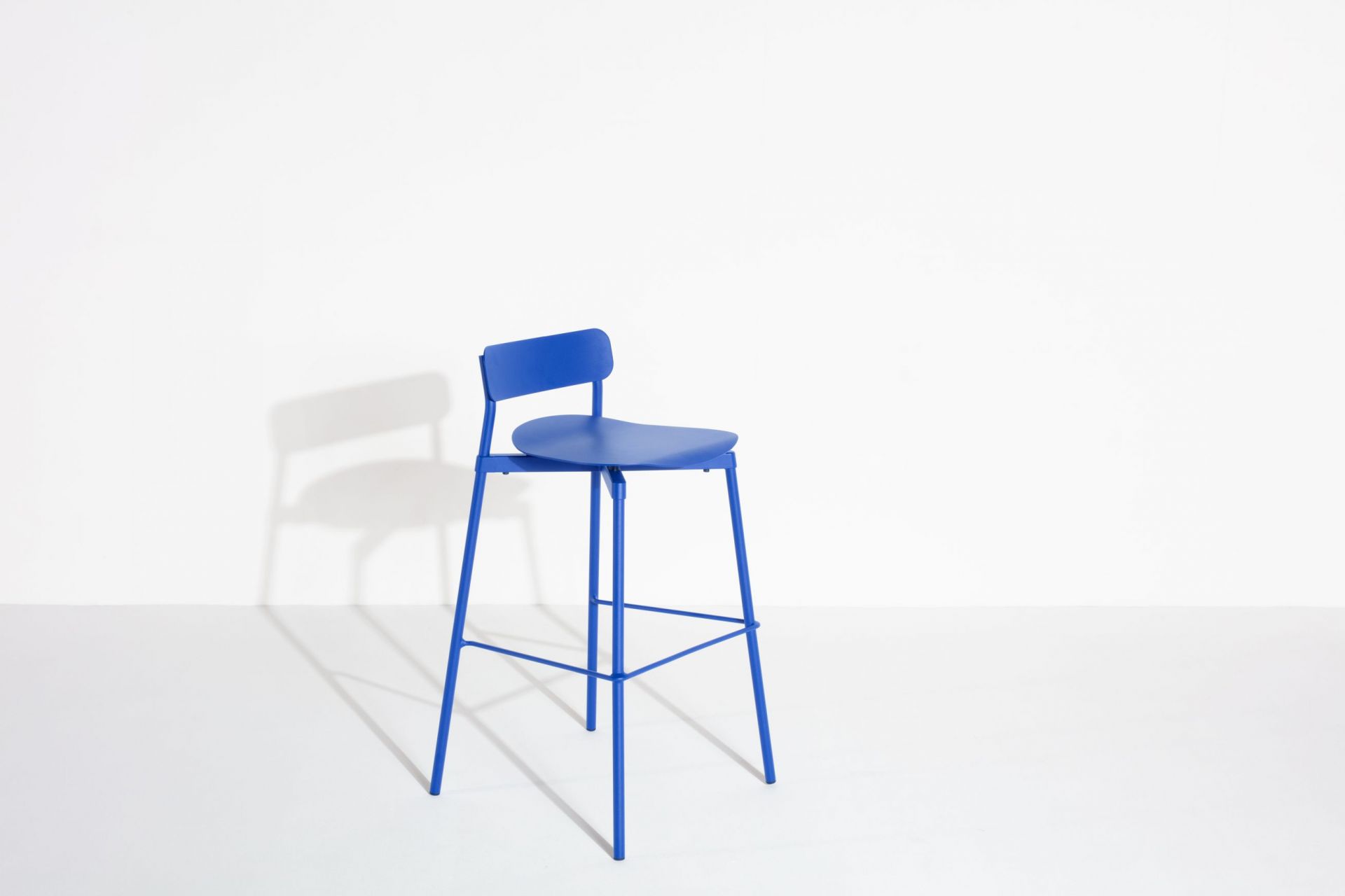 Fromme Barstool Tabouret de bar H 75 cm Petite Friture Bleu Fromme Barstool Tabouret de bar H 75 cm Petite Friture Bleu