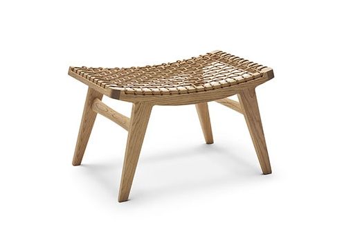 Klismos Tabouret avec patins en feutre Knoll International