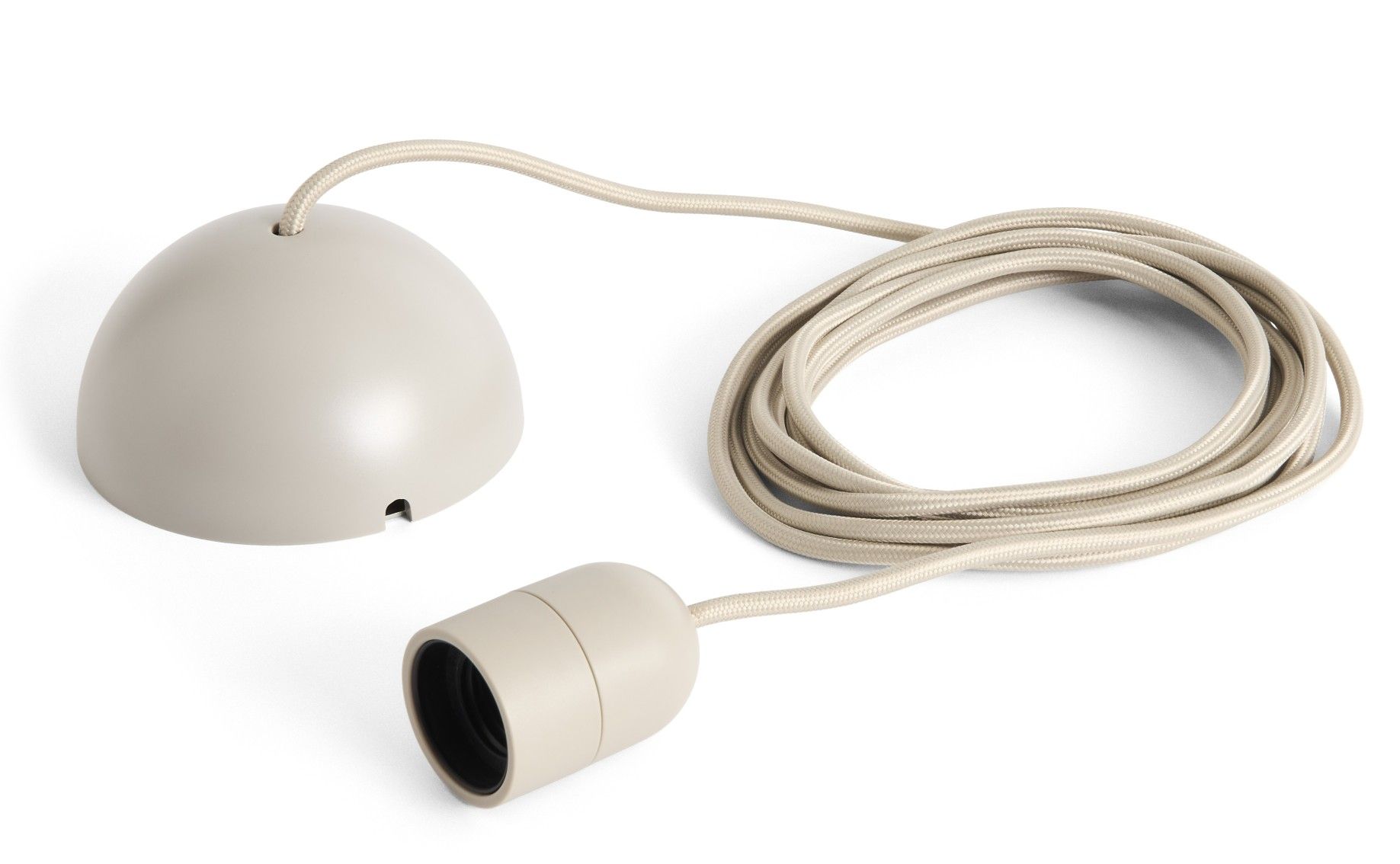 Common Cord Set / Set de douilles pour lampe suspendue Hay Gris béton