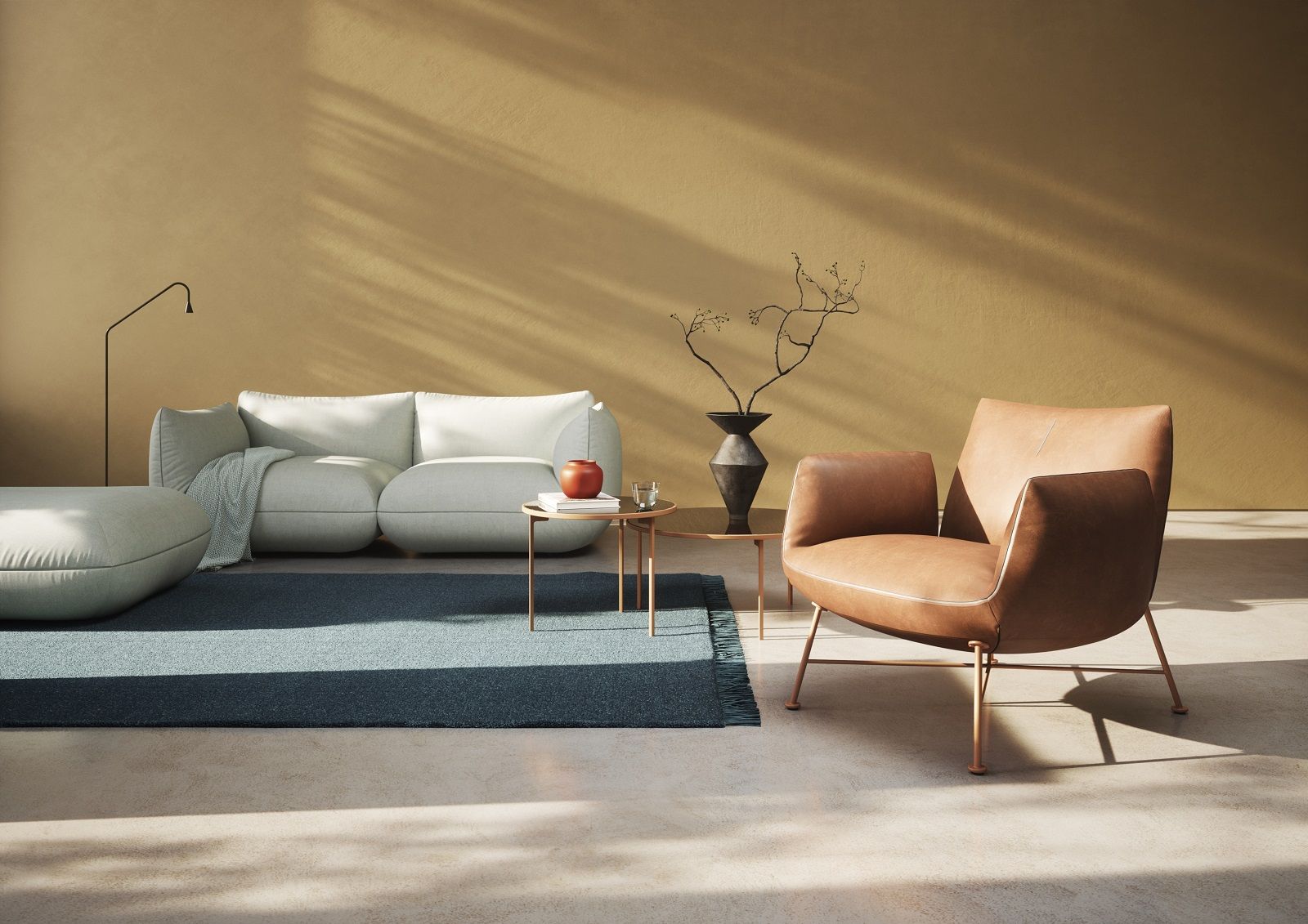 Jalis Clubsessel / Fauteuil lounge Structure filaire Cor