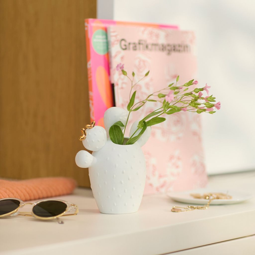 Vase cactus figue de barbarie Räder