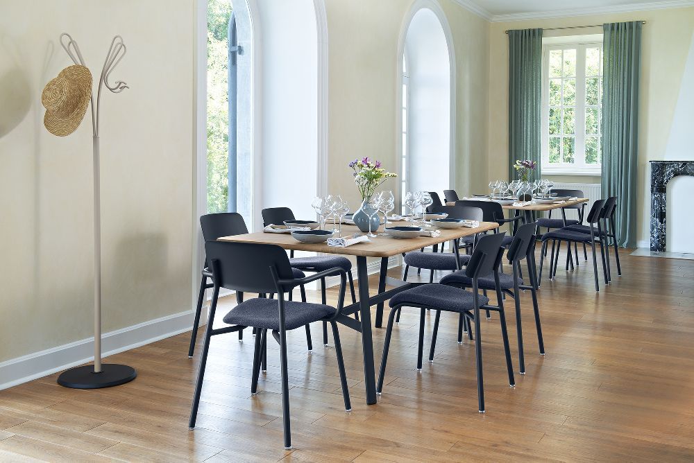 SO'O / SO O Table de salle à manger en chêne 180 × 90 cm Intérieur Fermob