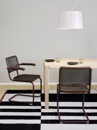 S 64 V Tube d'acier Classique Piétement luge Thonet