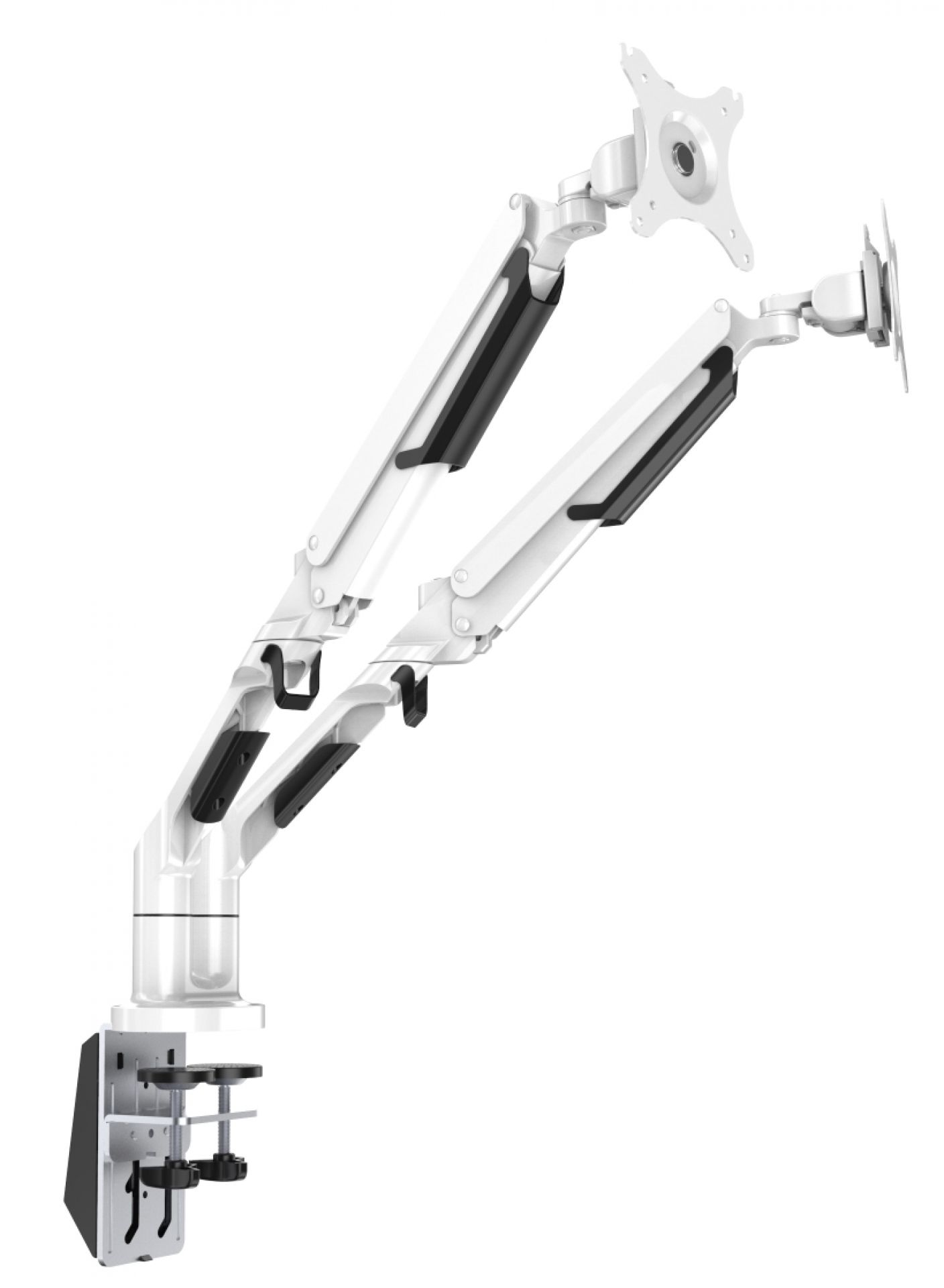 Bras pivotant pour moniteur Hiplift Blanc