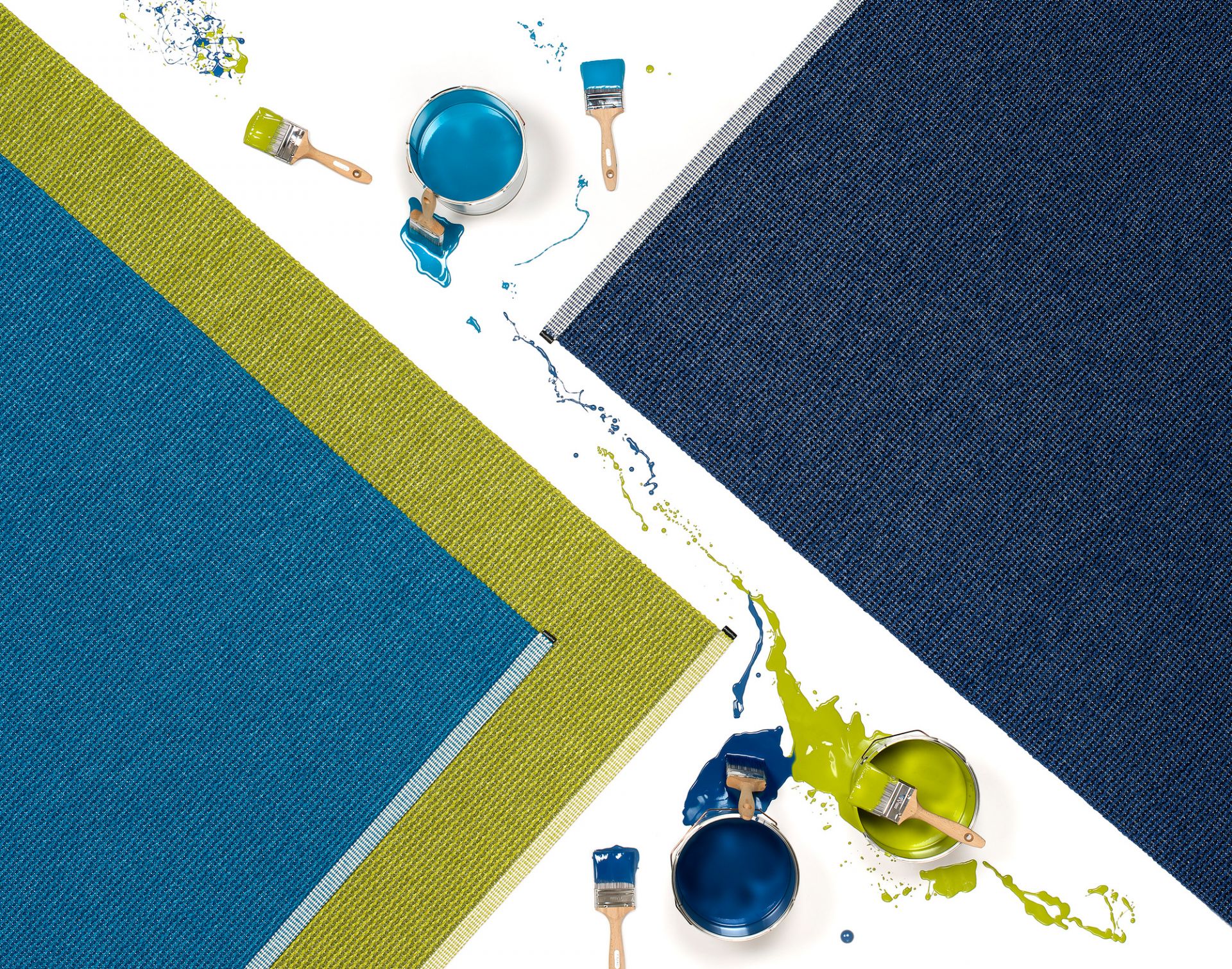 Mono Plastique Tapis 85x260 Pappelina moutarde