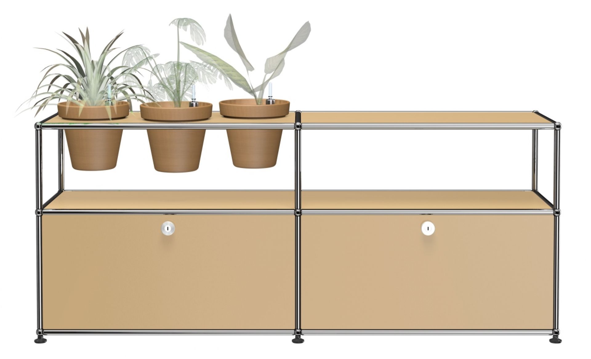 Mondes des plantes Sideboard Configuration 1 USM Haller Beige