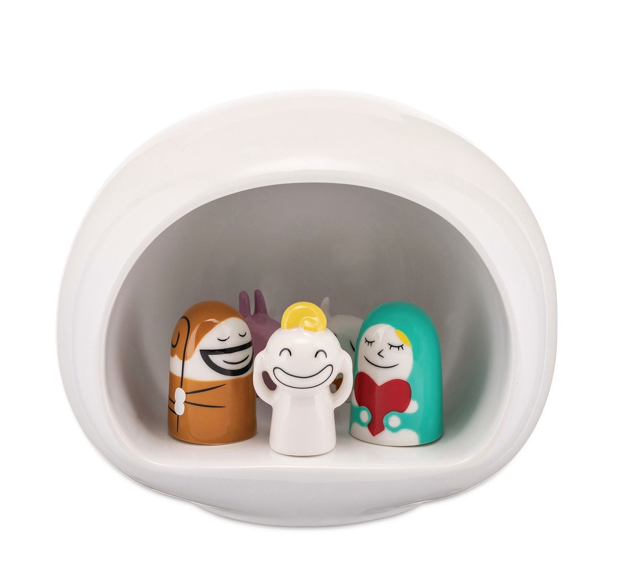 Presepe Group Crèche de Noël Porcelaine AMGI10 Alessi